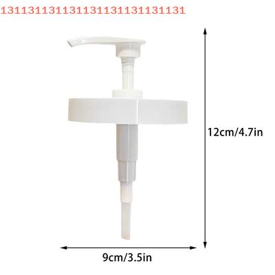 400/500ML Wide Mouth Body Cream Press Bottle Pump Head Lotion Nozzle Packing Accessory for Pressure Bottles