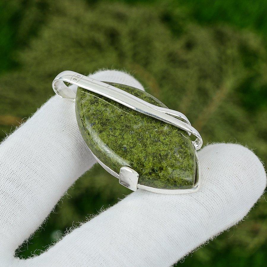 Sisters Day Deal 925 Silver Gogunjula Gemstone Engagement Bezel Pendant Jewelry