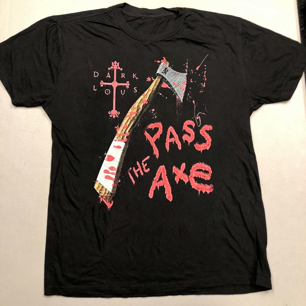 DARK LOTUS PASS THE AXE Unisex  Cotton Full Size DI824 Unisex T-Shirt XXXXL