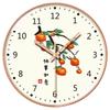 10 Inches 25 Cm Simple Atmospheric Clock Fresh Silent Decorative Wall Clock Modern Nordic Fashion
