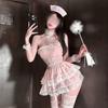 Sexy Lingerie Sexy Lace Tube Top Tutu Skirt Beautiful Back Perspective Pure Desire Nurse Uniform Seduction Maid Outfit
