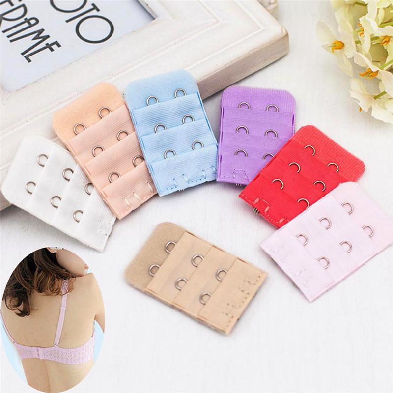 1PC/Set Women Bra Extender Clasp Strap Extension 3 Rows 2 Hooks Bra Set Accessories Popular Intimates Accessories