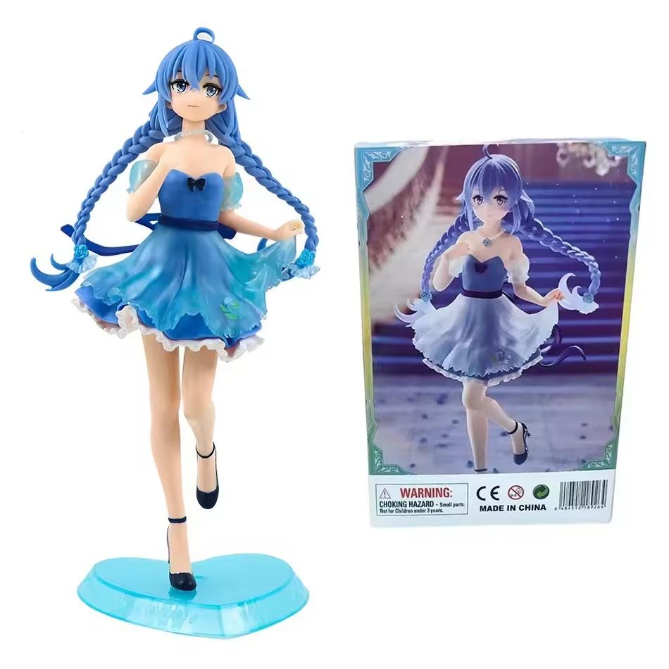 Mushoku Tensei Roxy Migurdia Dress Figure Pvc Collectible Model Desktop Ornament Gift For Mushoku Tensei Fans