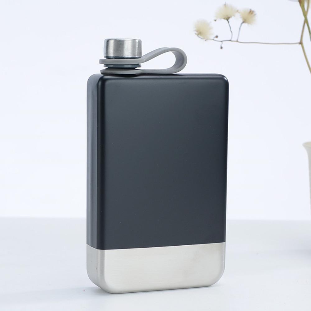 9oz Hip Flask Stainless Steel Pocket Wine Bottle Household Liquor Flask Whiskey