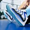 New All Court Basketball Shoes for Men Breathable and Comfortable Sports Shoes with Versatile Training Lines Stripes Sneakers