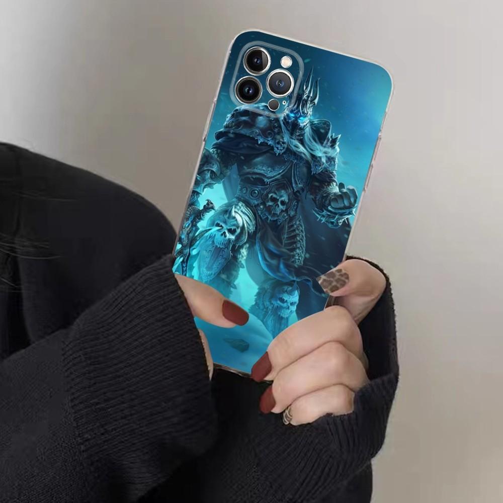 W-World Of W-Warcraft Phone Case For IPhone 16 15 8 7 6 6S Plus X SE XR XS 14 11 12 13 Mini Pro Max Mobile Case