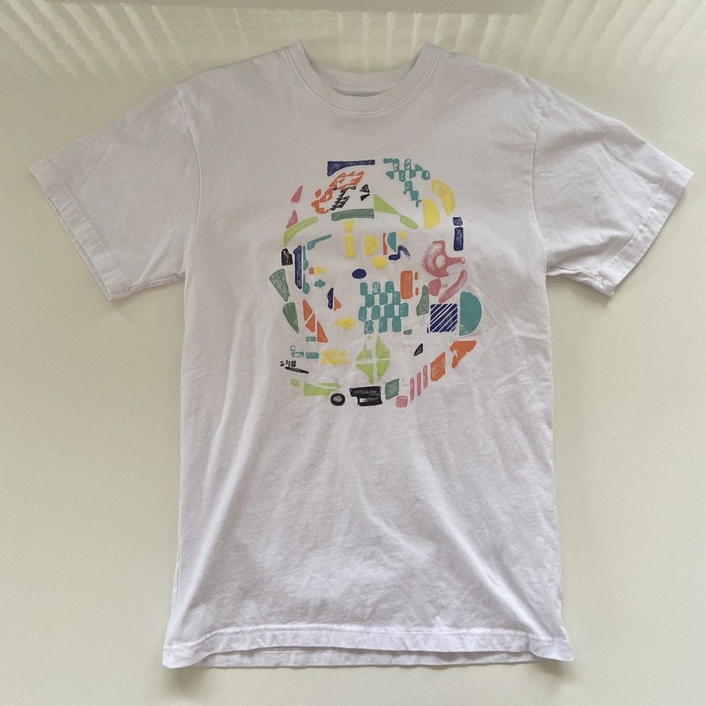 Unisex shirt Cotton Oversize Large Size Vintage Y2K Billionaire Boys Club TShirt Mens Small White Astronaut Helmet BBC