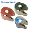 Halloweenská dračí dinosauří maska had otevírací ústa latexová hororová dinosauří pokrývka hlavy halloweenská cosplay foto rekvizity dekorace