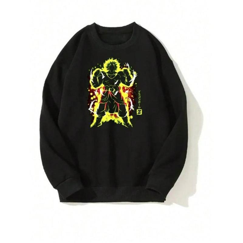 

Dragon Ball Crew Neck Sweatshirt, Fade-Resistant Fabric, Low-Maintenance Long-Term XXL чёрный
