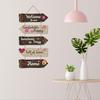 Home Quotes Decorative Wall Mdf Wooden Hanging For Living Room | Handcrafted Art | Mdf | Paintings | Quote | Gifts