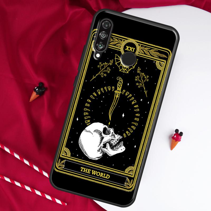 

Death Tarot For Huawei Nova 8i 7i 11i 12i 12s 9 10 SE Y90 Y60 Y70 Y72 Y61 Y91 P30 P40 Lite P60 Pro Case Huawei Nova 11