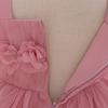2024 One-Year-Old Baby Sling Princess Dress - Puffy Wedding and Birthday Outfit
