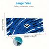 Tapis de souris Hamburger Sv Couleur Grand Coussin de Table de Jeu Antidérapant pour Ordinateur Portable Tablette Grande Tapis de Souris XXL Mini PC Tapis de Jeu Avec bordure de verrouillage