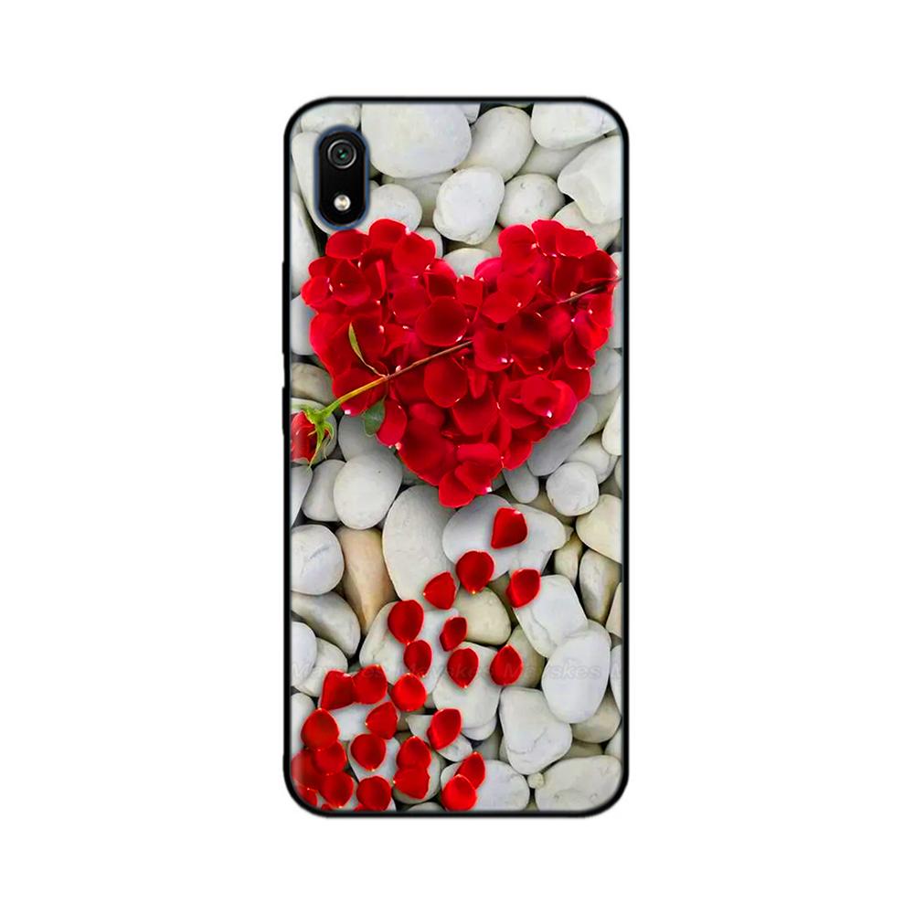 For Xiaomi Redmi 7A Case Redmi 7a TPU Soft Painted Silicone Cover for Xiaomi Redmi 7A 7 a Case Shockproof Cover Shell Para Coque