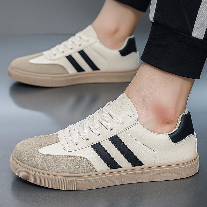 Men's Shoes Autumn New Casual Board Shoes Retro Classic Versatile German Training Shoes Fashion Korean Version of White Shoes Running Trendy Shoes