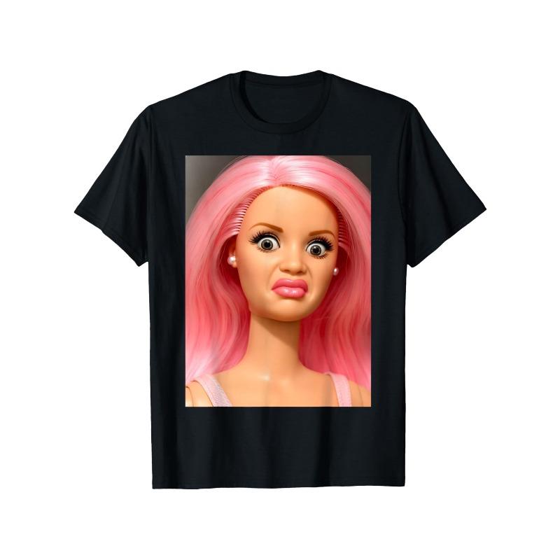 

Disgusting Doll Tshirt Casual Loose Fit Summer New Y2K Unisex Casual Fashion Tshirt S