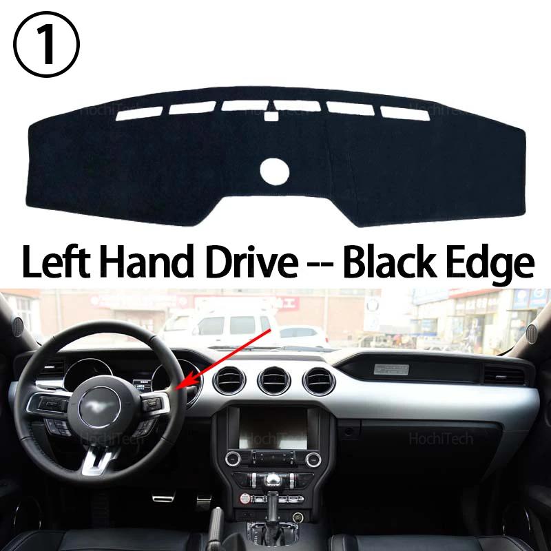 

For Ford Mustang S550 2015 2016 2017 2018 2019-2022 Dashboard Cover Dash Board Mat Carpet Pad Shade Cape Blanket Accessories Left Hand Drive
