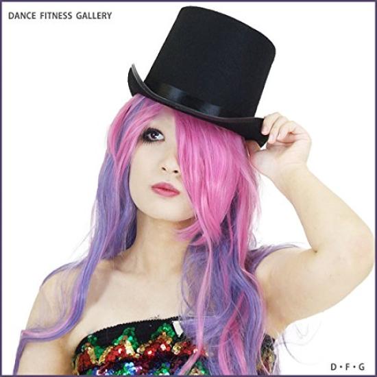DF Gallery Top Costume Cosplay Costume Hat, Hat, Goods, (Black, 59cm)