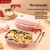 Mikrowellengeeignete Lunchbox aus 304 Edelstahl