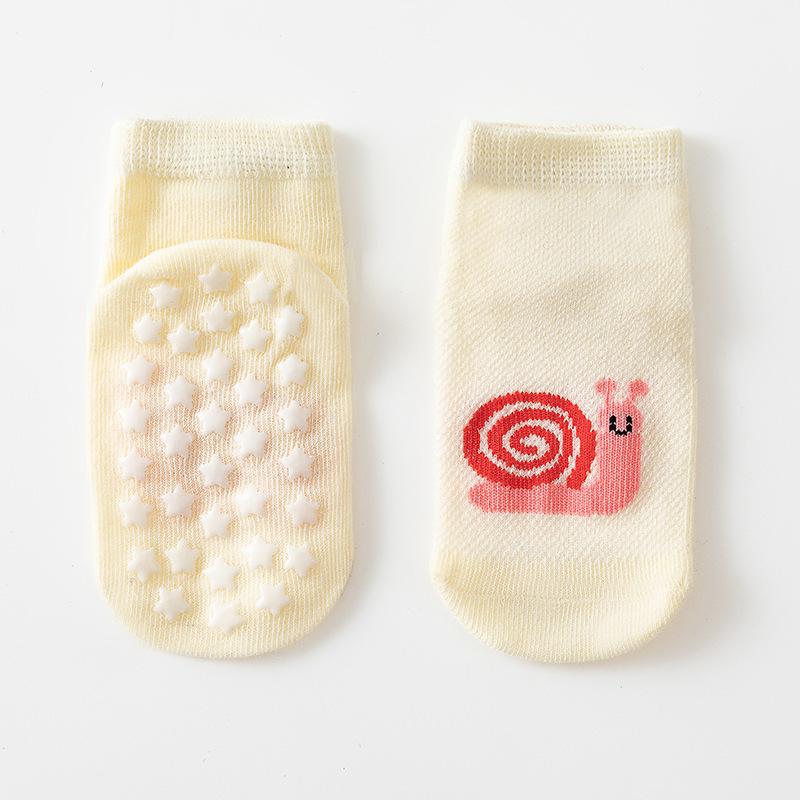 Breathable Non-Slip Baby Floor Socks for Spring/Summer - Infant Indoor Walking Cold Protection