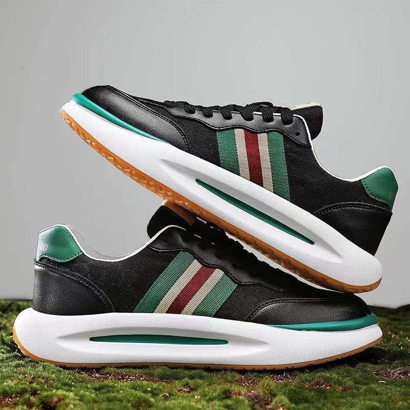 Neue Freizeitsneaker Dicke Sohle Atmungsaktiv und Bequem Herrenschuhe Koreanischer Stil Dicke Sohle Board Schuhe Student Outdoor Freizeitschuhe