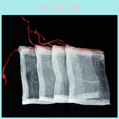 Breathable Lightweight Drawstring Net Bags For Protecting Garden Plants And Fruits