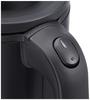 Tiger Corporation (TIGER) Electric Kettle, Stainless Steel, 0.8L, with Spill and Dry Cooking Protection, Steamless, Matte Black, PCK-A080KM