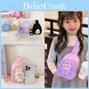 Childrens Labubu Crossbody Bag With Durable Nylon And Casual Design For School And Outings