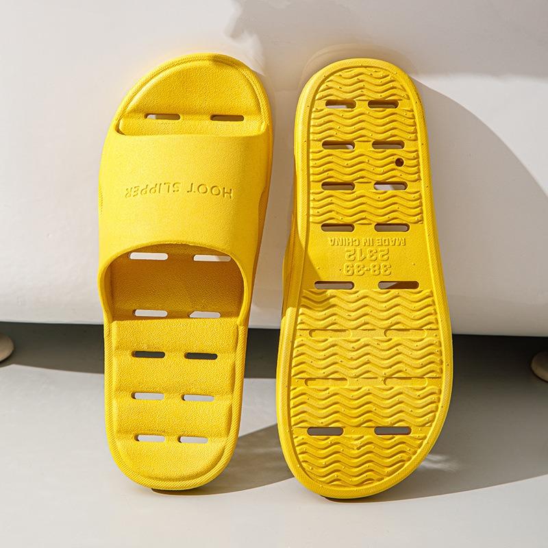 Bathroom leaking slippers hotel home couple simple home bath bathroom hollow nonslip hotel shoe support men
