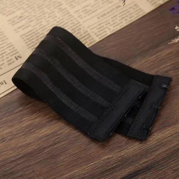 Elastic Adjustable Bra Straps with Side Hooks and Fishbone Support