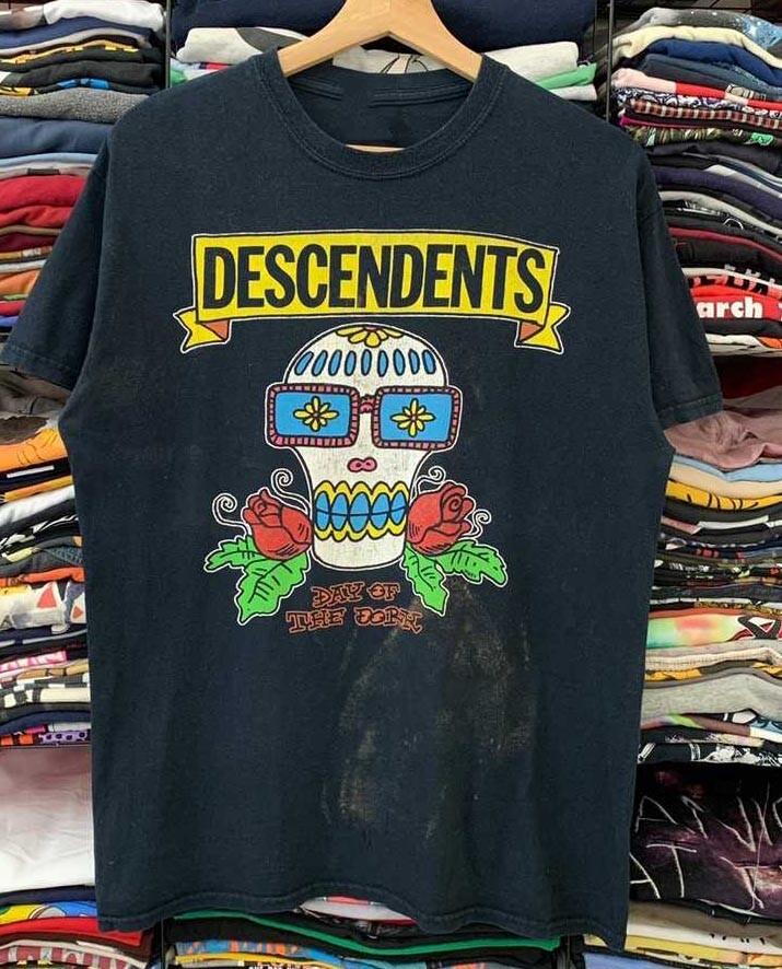 Vintage - DESCENDENTS AMERICAN Bawełniana Koszulka Unisex Wszystkie Rozmiary M535 Koszulka Unisex