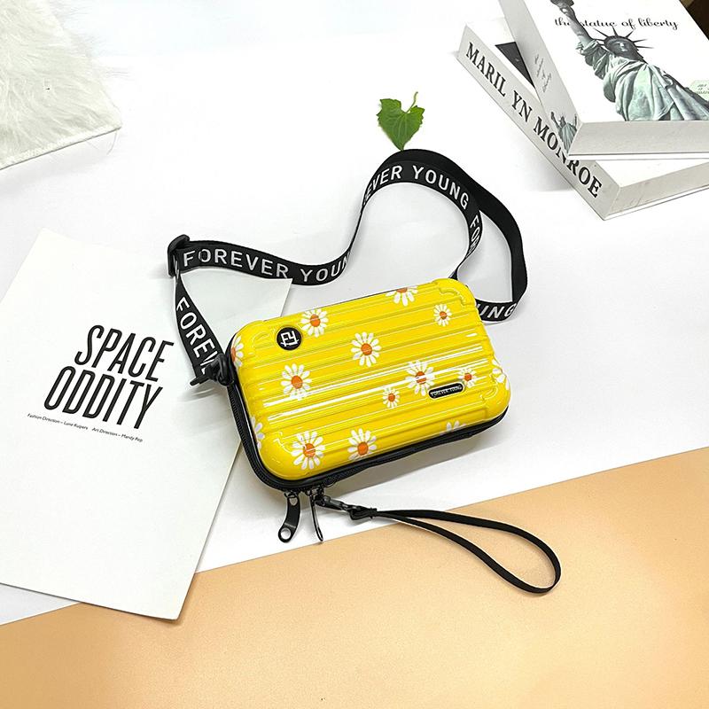 

Цветочный ПК Жесткий чехол Многофункциональная Водонепроницаемая Сумка Сумка через плечо Чемодан Кошелек Клатч