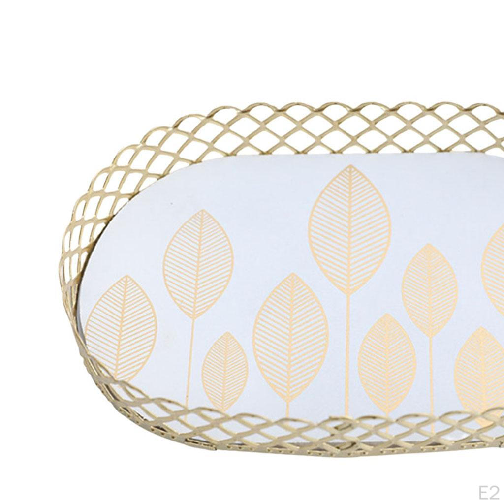 Creative Storage Tray Birthday Gifts Cosmetic Box Makeup Display Plate for Bedroom Home