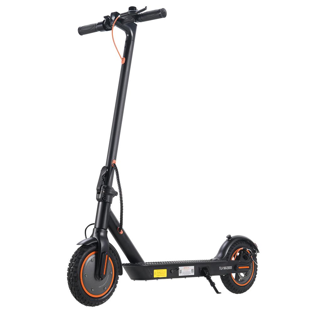 TWOFISH V1 MAX Electric Scooter, 400W Motor, 36V 10.4Ah Battery, 10 inch Tires, 28km/h Max Speed, 20km Range, Rear Disc Brake, LCD Display