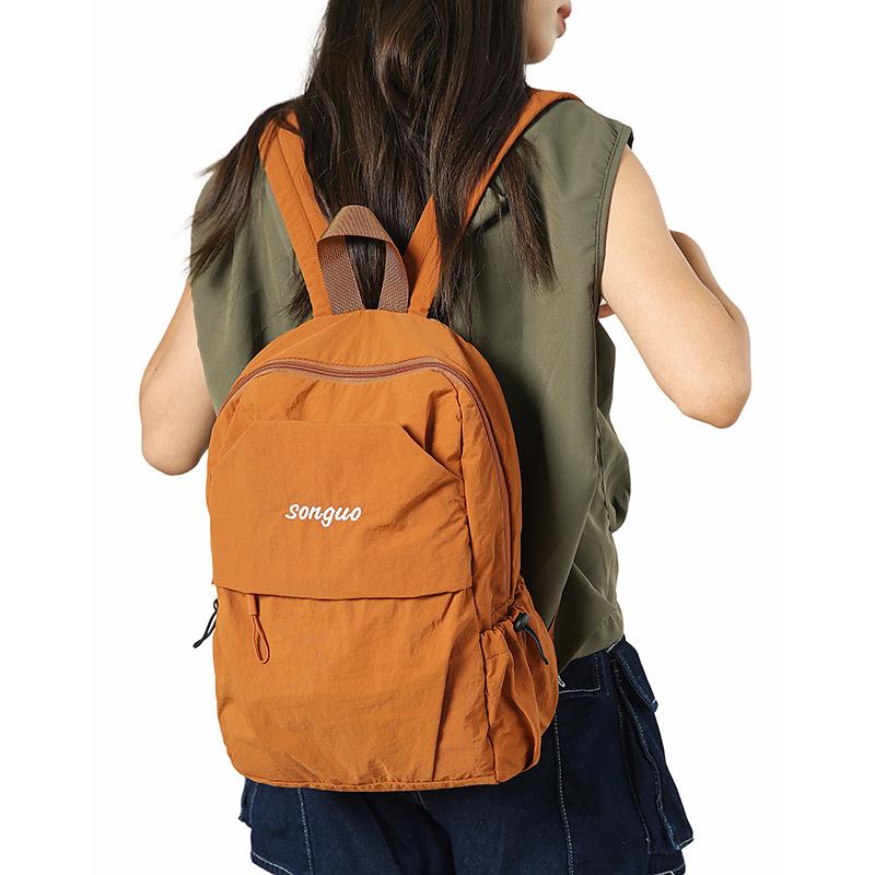 Schoolbag Multifunctional New Large Shoulder Men's and Women's Casual Backpack Outdoor Mountaineering Small Backpack Lightweight Waterproof Travel