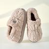 Premium Fashion Cotton Slippers 2025 Autumn and Winter New Indoor Home Non-slip Warm Fluffy Slippers Half-drag Cotton Shoes
