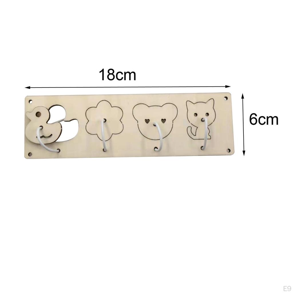 Busy Board DIY Accessories Material Teaching Aids Early Educational Motor Skill Sensory Toys