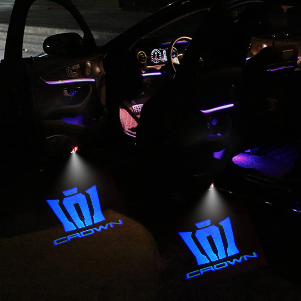 220 Series Crown, Athlete Car Door Lamp, Logo Curtain Lamp, Set of 4, Tool