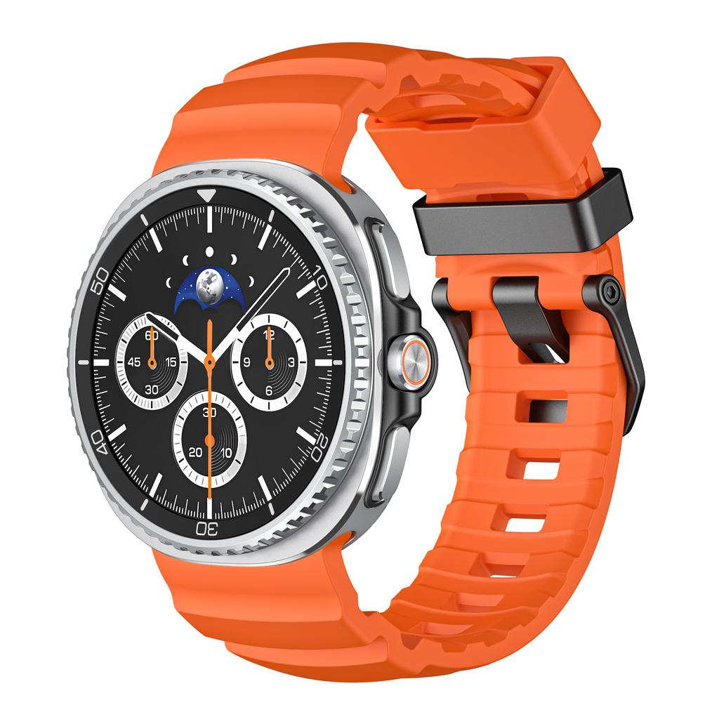 Trail Silikonarmband für Samsung Galaxy Watch 8 44mm 40mm Sportarmband Gürtel für Galaxy Watch 8 Classic 46mm Original-Uhrenarmband