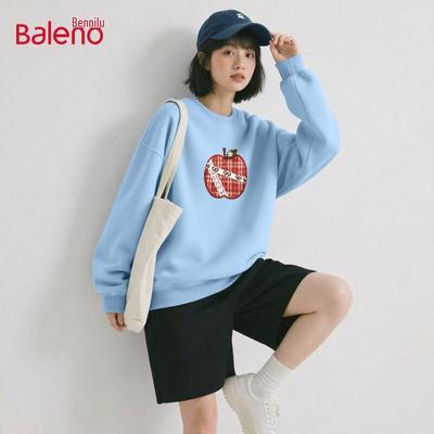 Baleno Women's Round Neck Loose Sweatshirt