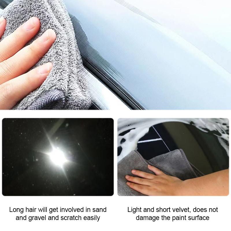 Car Wash Towel 30x30cm 35x75cm Microfiber Washing Towel 450GSM Super Absorbent Car Care Cleaning Towels Drying Cloth
