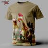 Men's TShirt Cartoon Duck Print T-Shirts for Men's Clothing Outdoor Street Funny T Shirts Oversized T-Shirt Man Designer Clothes