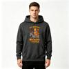 Men's Pullover Hoodie, Vintage Knight Donor Print Casual Sweatshirt Long Sleeve Comfy Hooded Top for Daily Wear