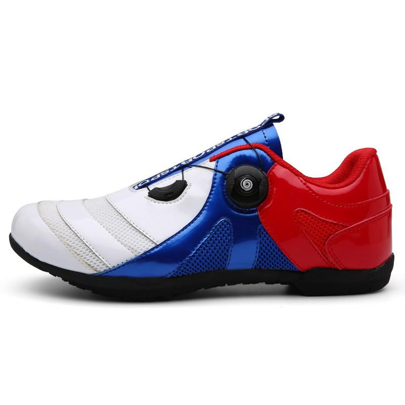 Unisex Stiff Sole Cycling Shoes Mountain Road Bike Non-Cleat Pedal Use Lightweight Breathable Ride Comfort