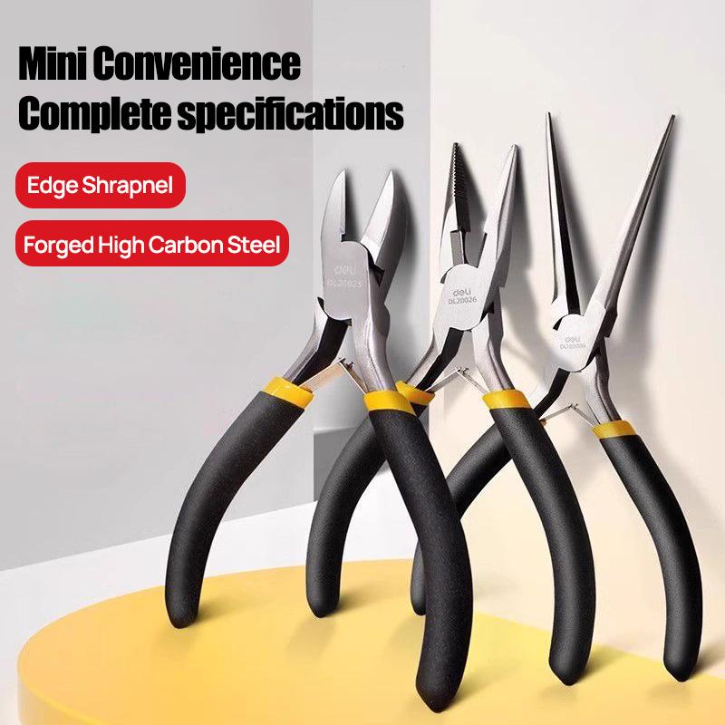 4/5/6 Inch Mini Long Nose High Precision Wire Cutters Anti-slip Handle Design Multi-function Electrician Repair Hand Pliers