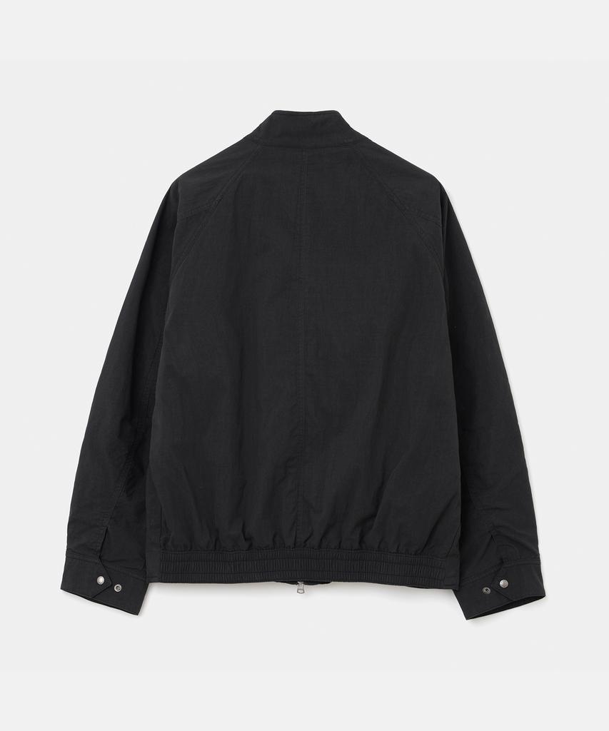 Uniform Bridge Washed Herrington Jacket Black