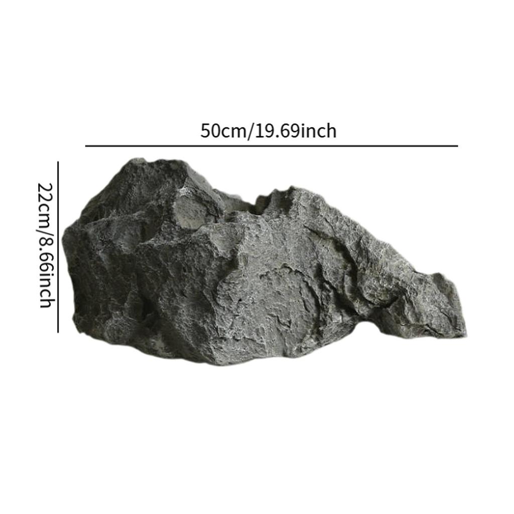 Artificial Landscape Rock Rock Rockery Landscape PU Foam Photography Props Crafts Decorative Stone Miniatures for Outdoor