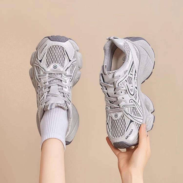 Fashion 2025 New Women's Sports Shoes, Casual Trainers Ladies Chunky Sneakers  Platform Flat Shoes Women Breathable Mesh Shoes 3267