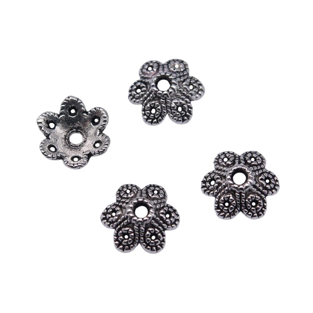 Flower Bead Cap Spacer Findings Ornate Covers For DIY Jewelry Making Materials