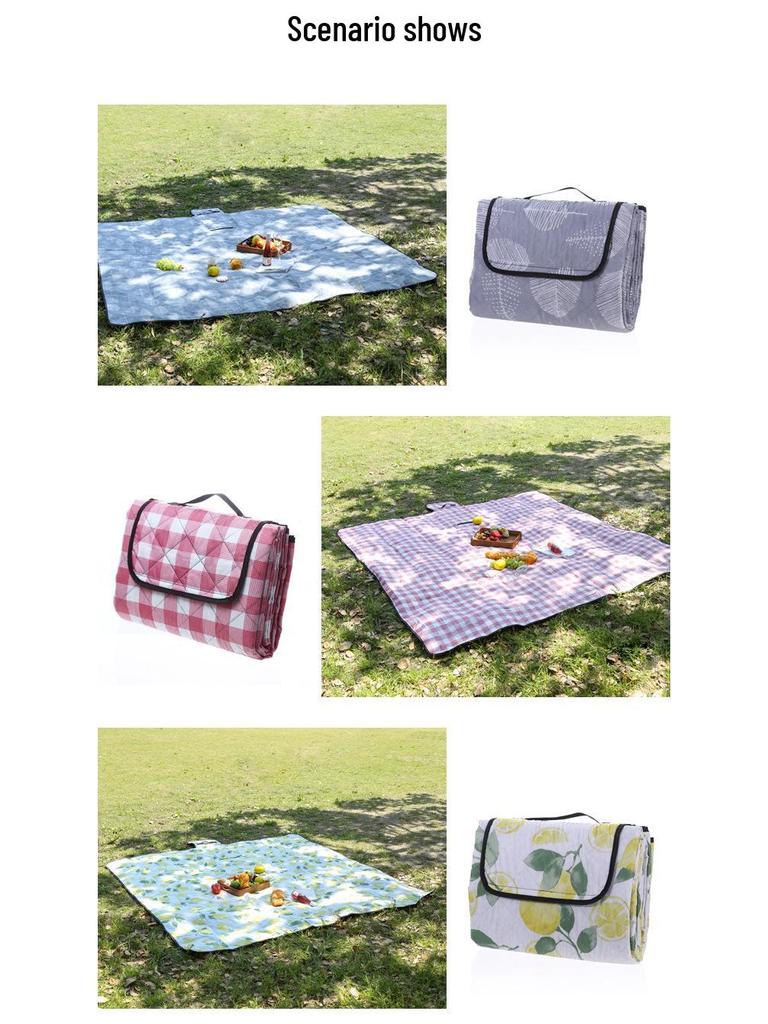 Wasserdichte Outdoor-Picknick- und Rasenmatte – Ultraschallverdickt